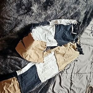 Patched pants